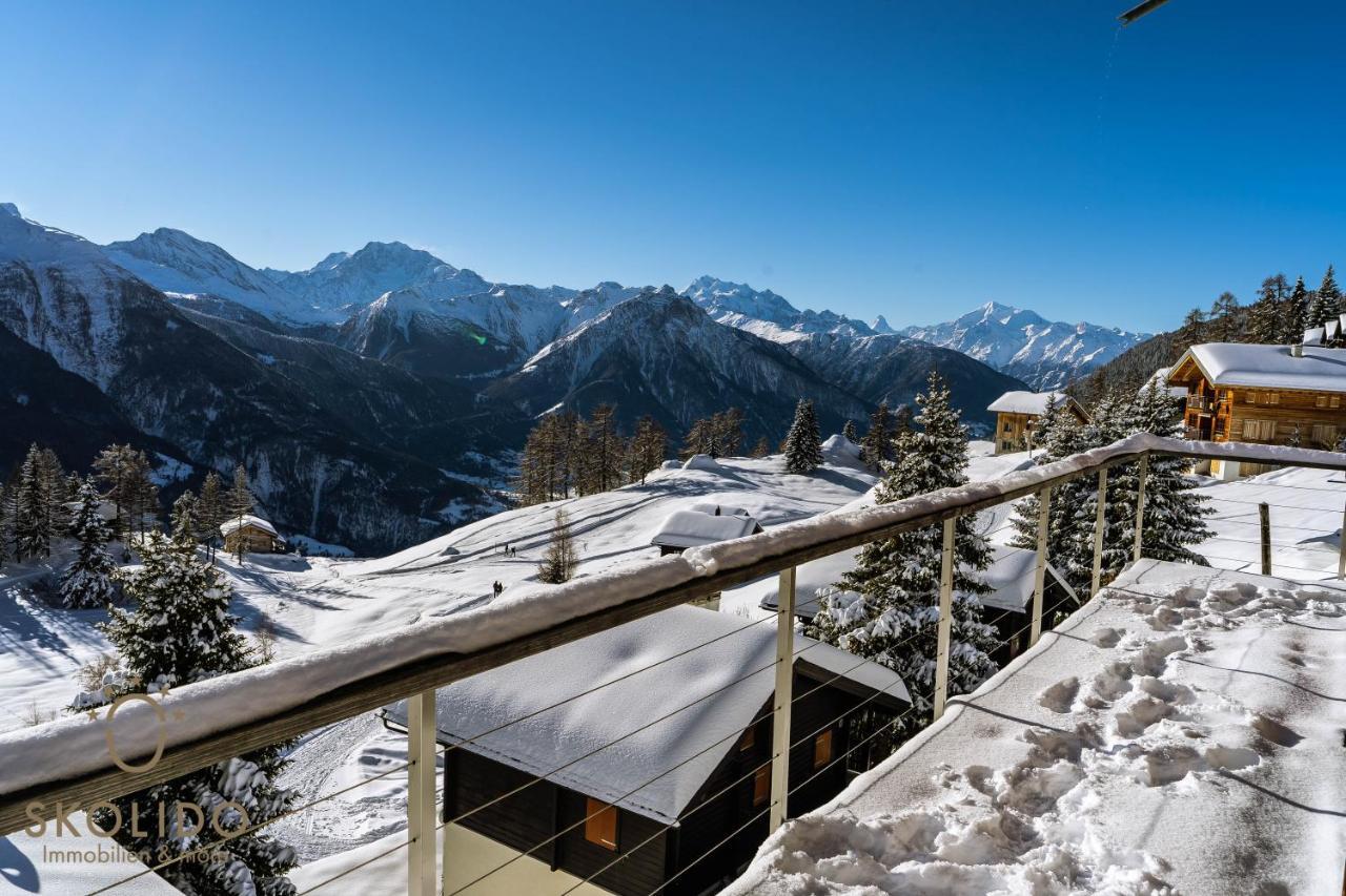 Chalet Laerchenwinkel, Riederalp Golmenegg Apartment Exterior photo